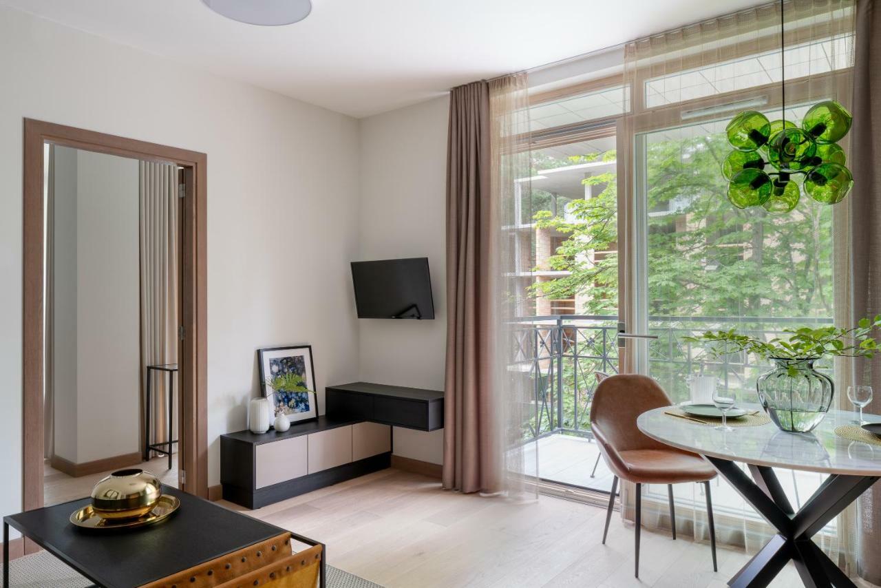 Modern Boutique Apartment In The City Center Druskininkai Buitenkant foto